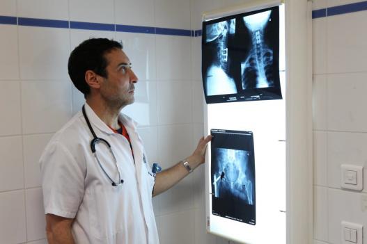Consultation médicale au CMPR de Bobigny