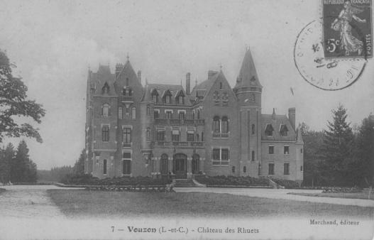 Château Les Rhuets ancienne carte postale Château Les Rhuets ancienne carte postale