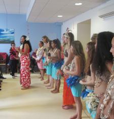 Les danseuses de l'association Hei Hinano