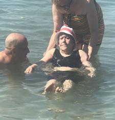 Première baignade de l'année 