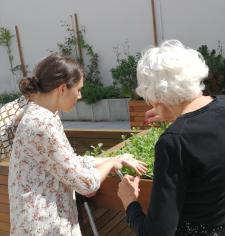 Les jardins du COS