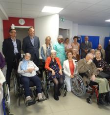Inauguration de la blanchisserie à la Résidence COS Saint Philibert
