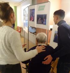 Vernissage de l’exposition de photos - séjour nature intergénérationnel