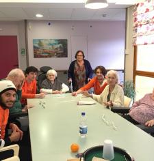 Ateliers intergénérationnels avec les volontaires du service civique