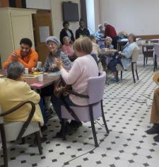 Goûter des anniversaires de février à la Source