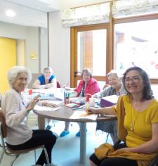 Atelier coloriage interservices au Garlaban