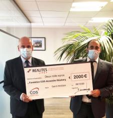 Don de notre partenaire REALITES LIFE +