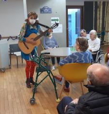 Clown et chanson