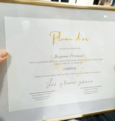 Concours national d’écriture : la plume qui valait de l’or à l’EHPAD COS Jeanne d’Arc