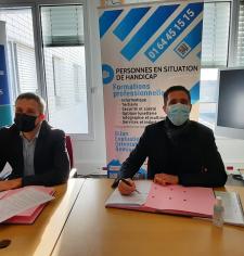 Signature d’une convention de partenariat avec la CAF de Seine-et-Marne