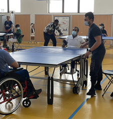Tournoi de tennis de table handisport