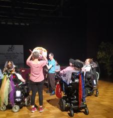 Spectacle de danse fauteuil
