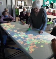 des résidents utilisant la tower tafel