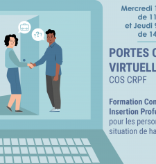 Nouvelles dates portes-ouvertes virtuelles formation Conseiller en Insertion Professionnelle