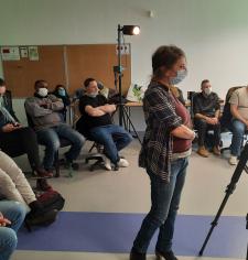 atelier conte et raconte avec stagiaires