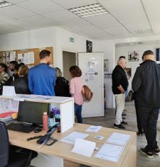Visite des bureaux du COS CPH