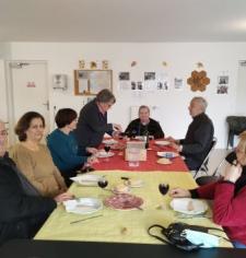 Repas partagé à RIVAGES