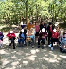 Un pique-nique au parc de Pichauris