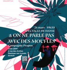 Spectacle « On ne parle pas avec des moufles » au COS CRPF
