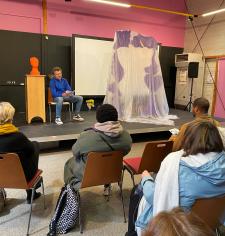 Les AESI ET VISA découvrent la pièce "Le Jardin des Premiers Jours"