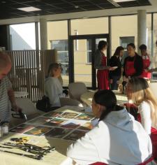 Stands des élèves du lycéee Felix Kir