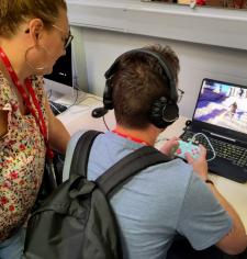 Inauguration de la Discovery Tour Ubisoft au COS CRPF